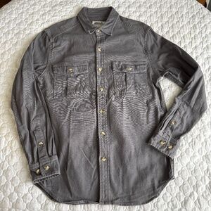 Edgevale Thick Button Down‎ Shirt Size Small